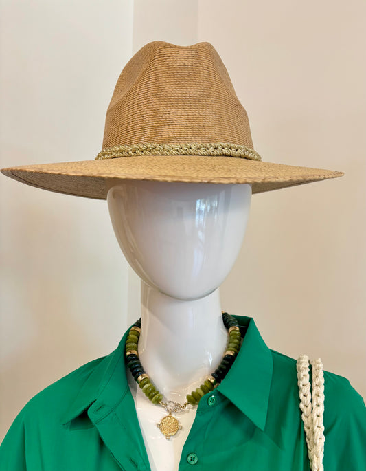 Tipsy Thread Natural Palm Hat