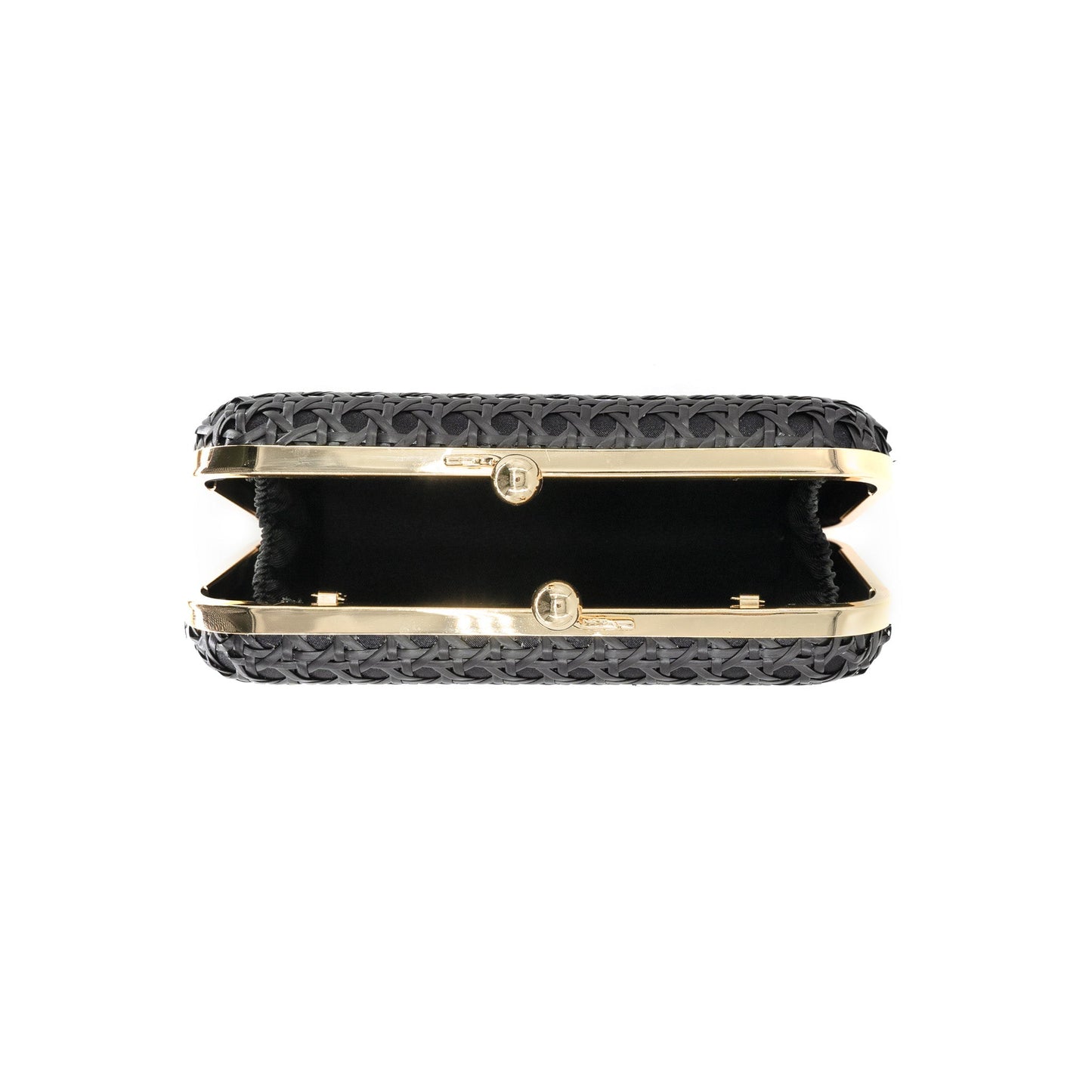 Cindy Rattan Clutch in Black