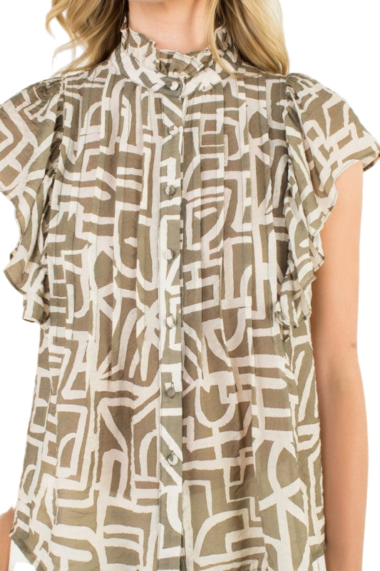 Ariana Button Down Top