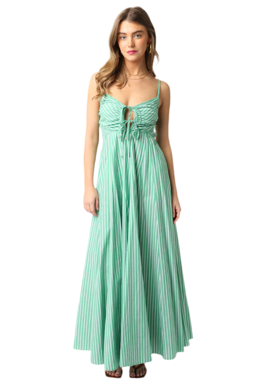 Melanie Stripe Maxi Dress