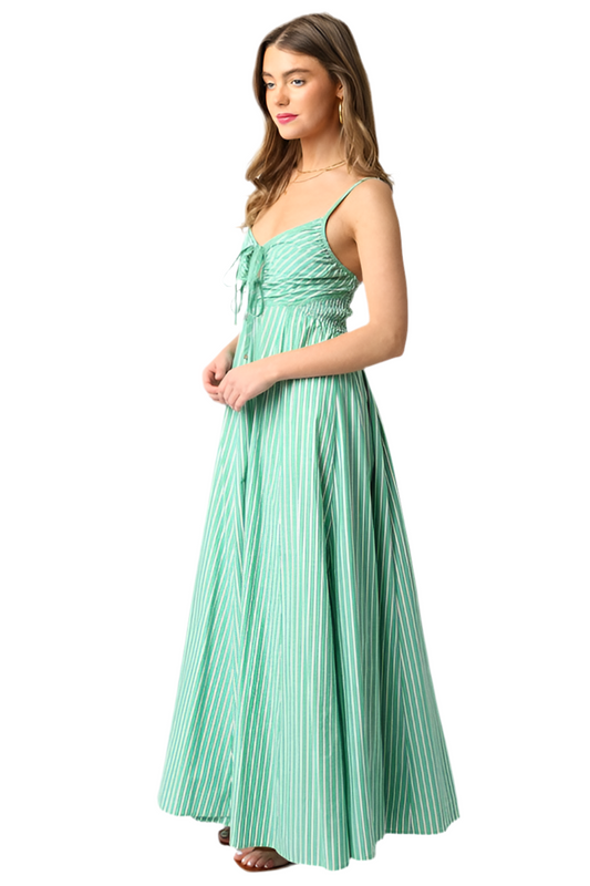 Melanie Stripe Maxi Dress