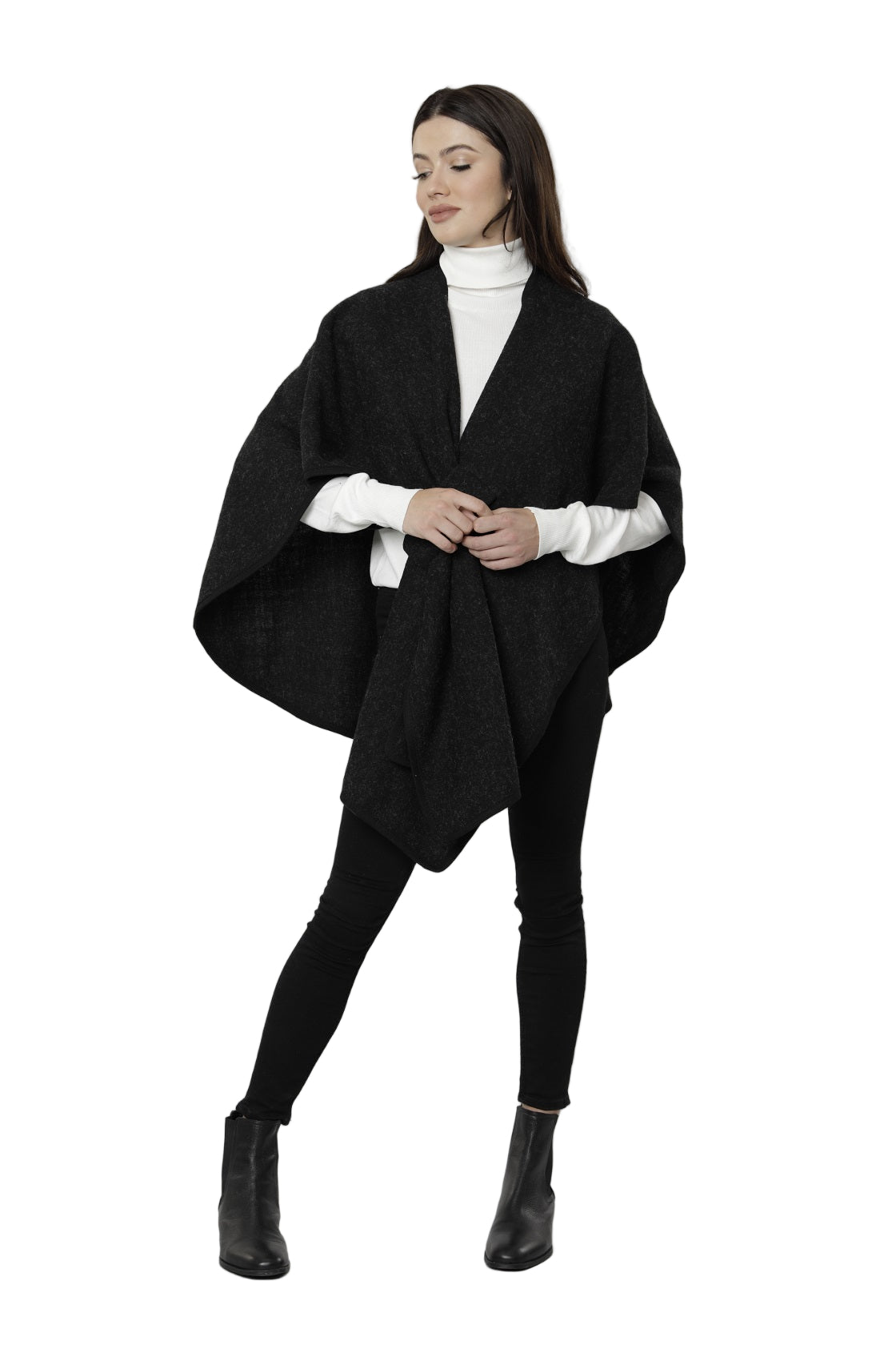 Knit Shawl Wrap/ One Size