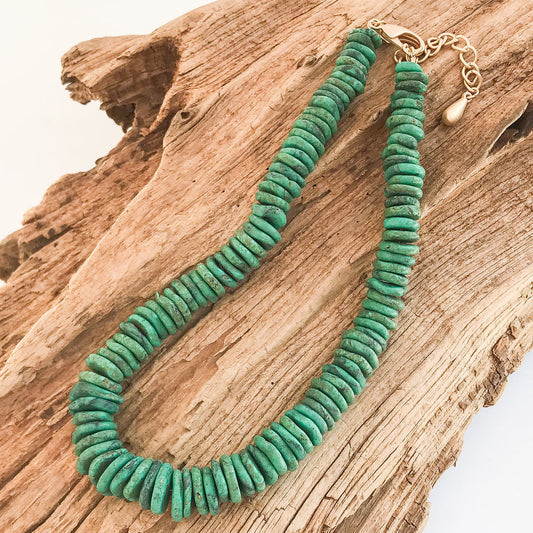 Heishi Disc Necklace