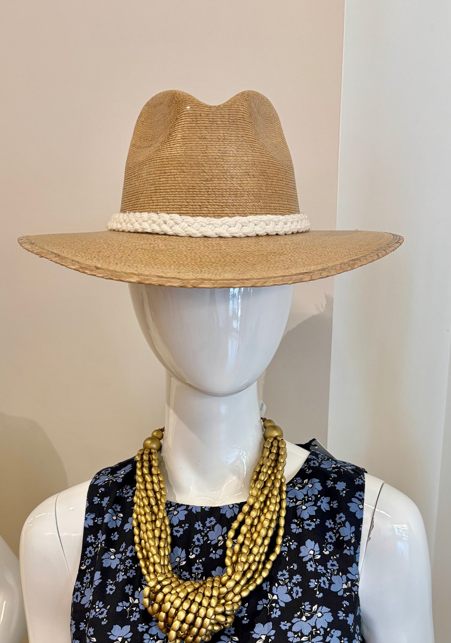 Tipsy Thread Natural Palm Hat