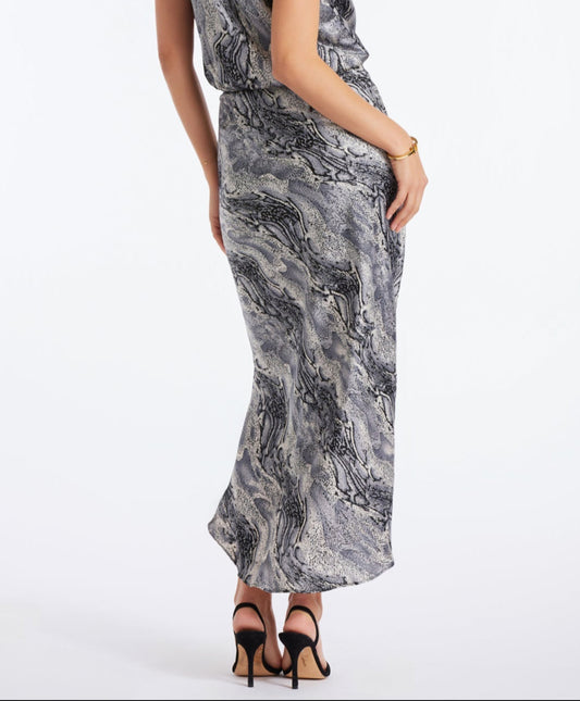 Python Bias Slip Skirt