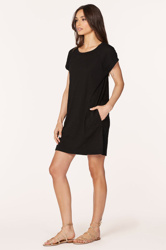 Raglan Dress in Black