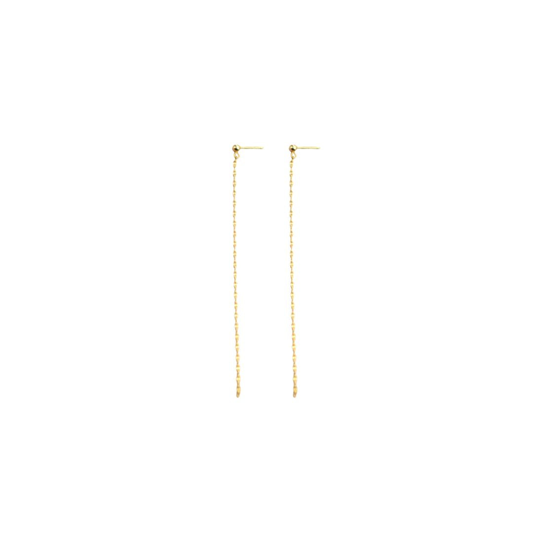 Linear Chain Earrings