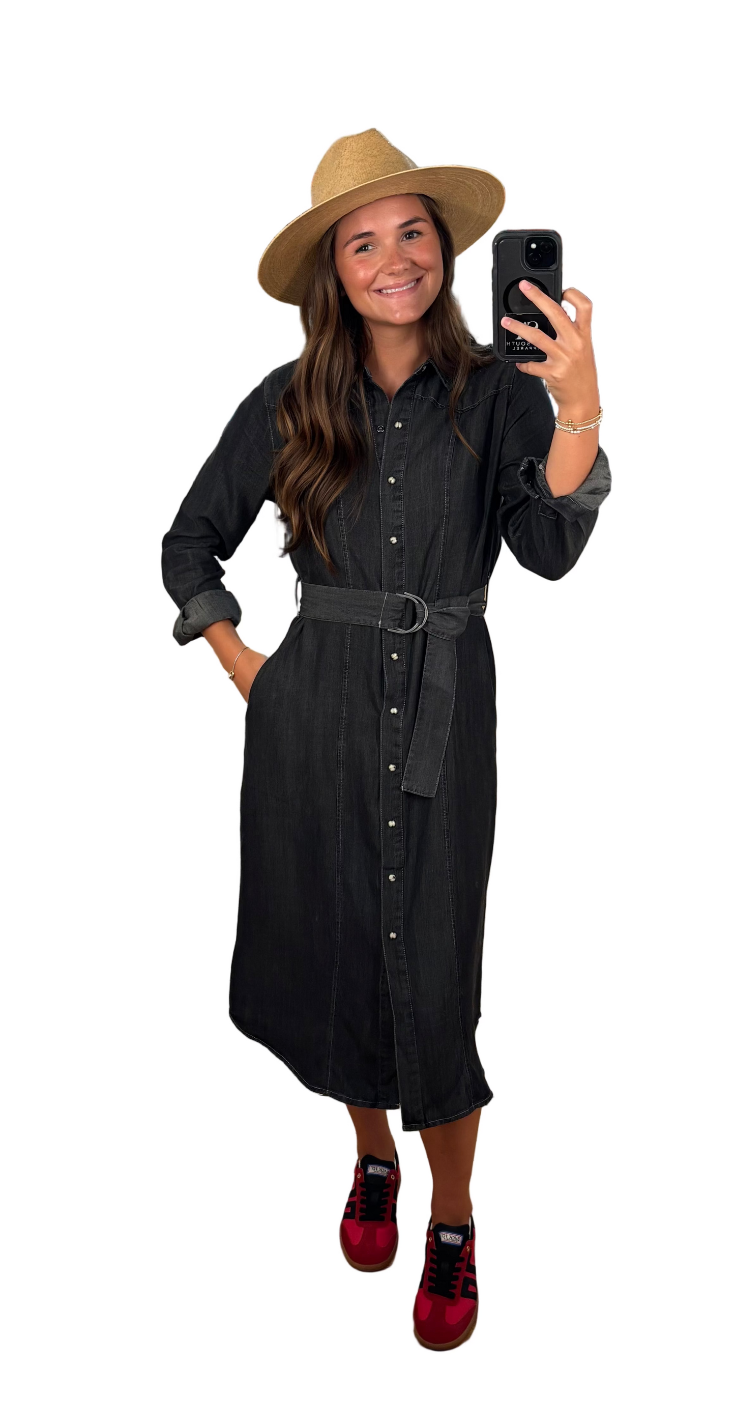 El Dorado Dress in Ash