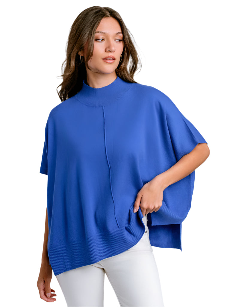 Caroline Top in Blue Victorie