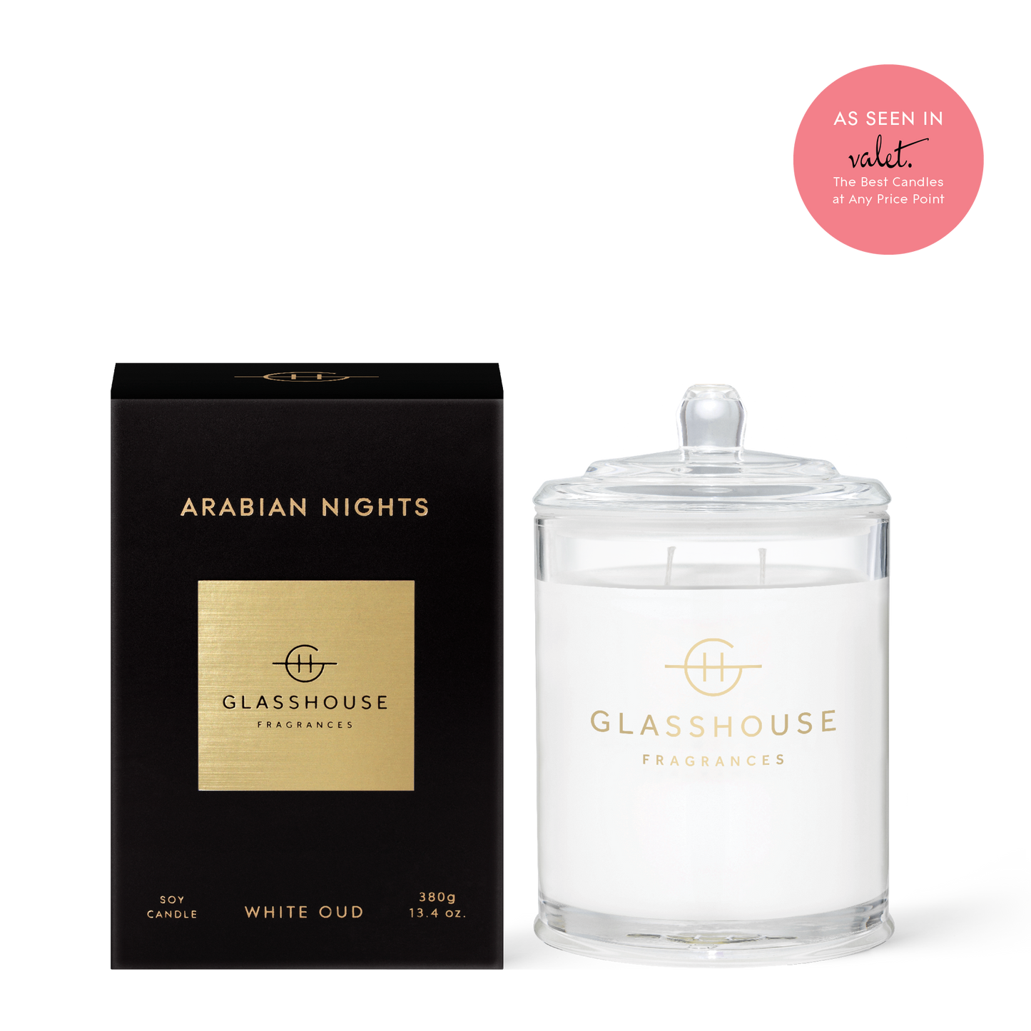 GLASSHOUSE 13.4 Candle