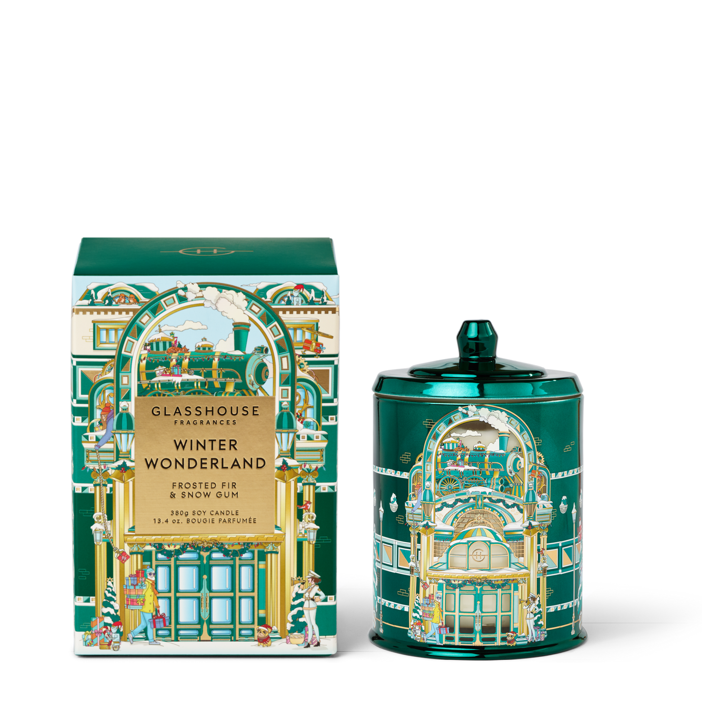 GLASSHOUSE 13.4 oz Limited Edition Candle in Winter Wonderland