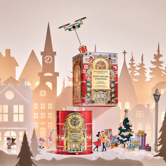 GLASSHOUSE 13.4 oz Limited Edition Candle in Night Before Christmas