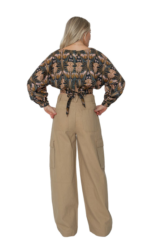 Devon Print Helene Top