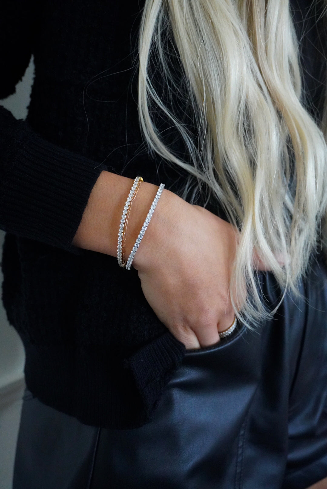 Stretchy Tennis Bracelet