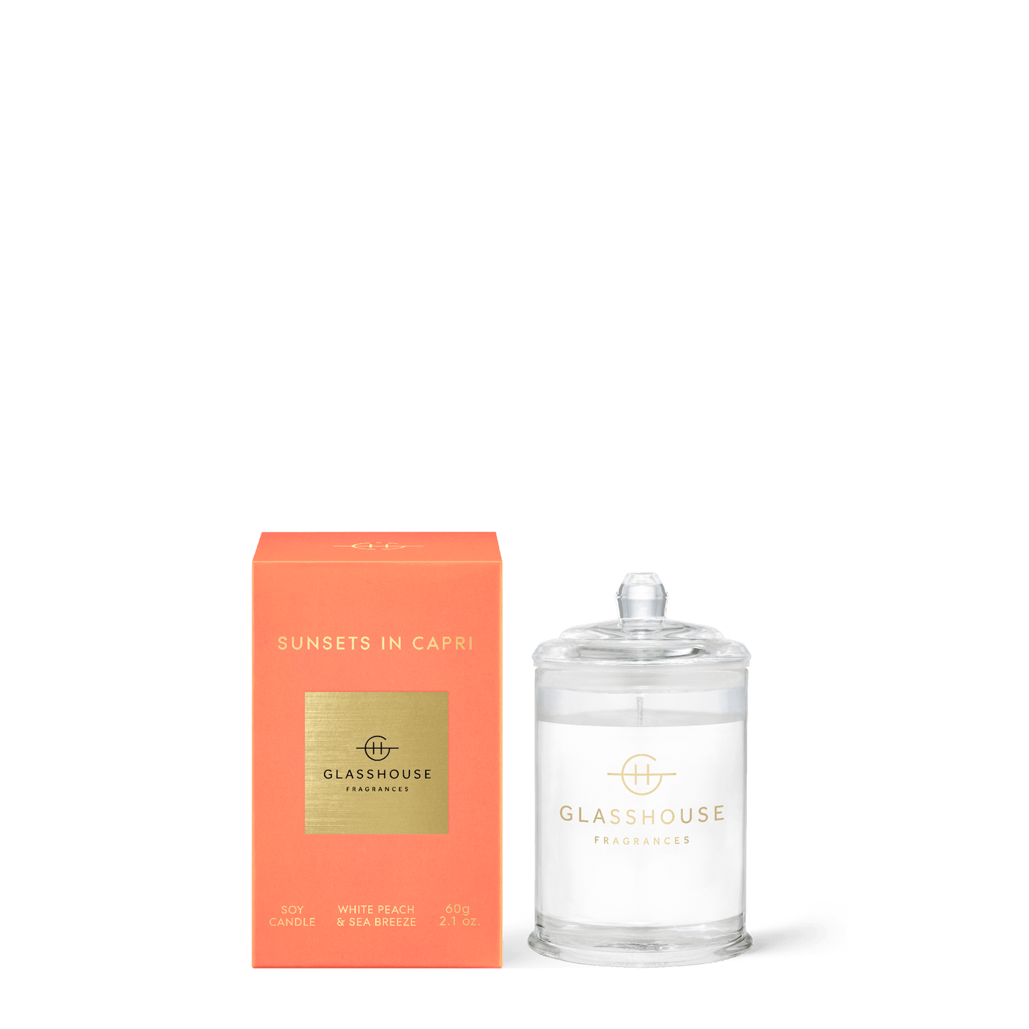 GLASSHOUSE 2.1 oz Candle - The South Apparel