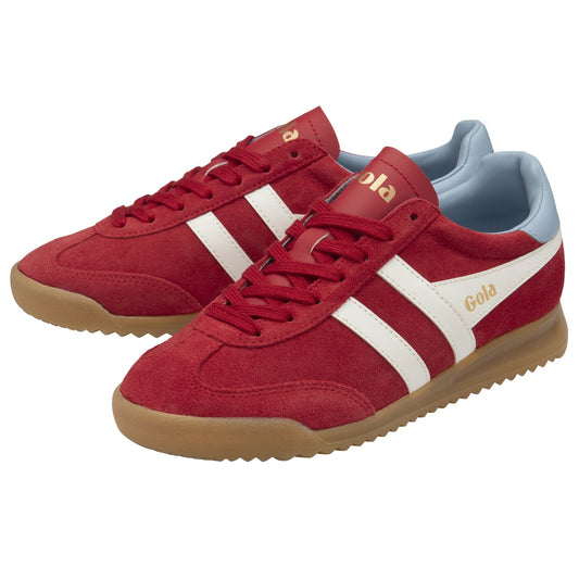 Gola Torpedo Sneakers in Red/Off White/Air