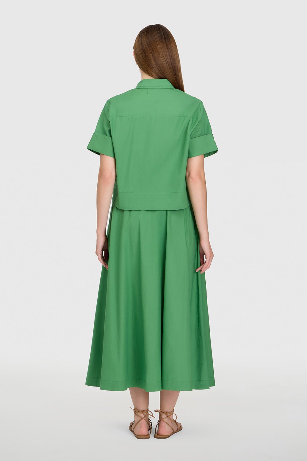 Livro Pavilion Skirt in Grass - The South Apparel