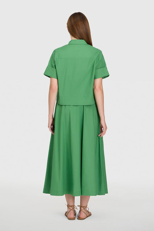 Livro Pavilion Skirt in Grass - The South Apparel