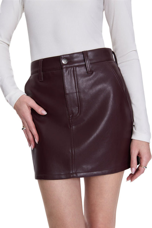 Pistola Abi Skirt in Cabernet - The South Apparel