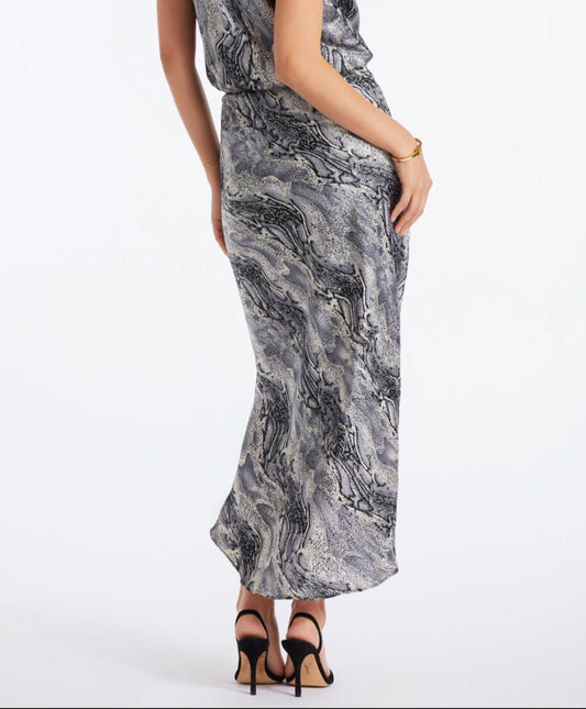 Python Bias Slip Skirt - The South Apparel