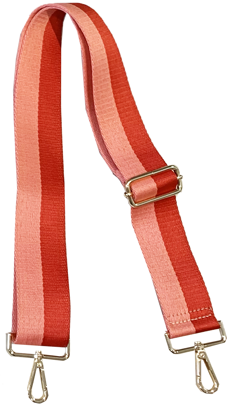 ah!dorned Adjustable Bag Strap Pink/Red