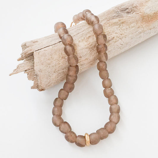 18" Glass Washer Necklace