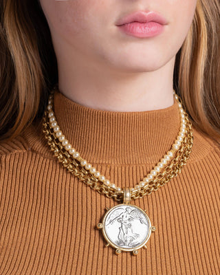 Victoria Medallion Necklace