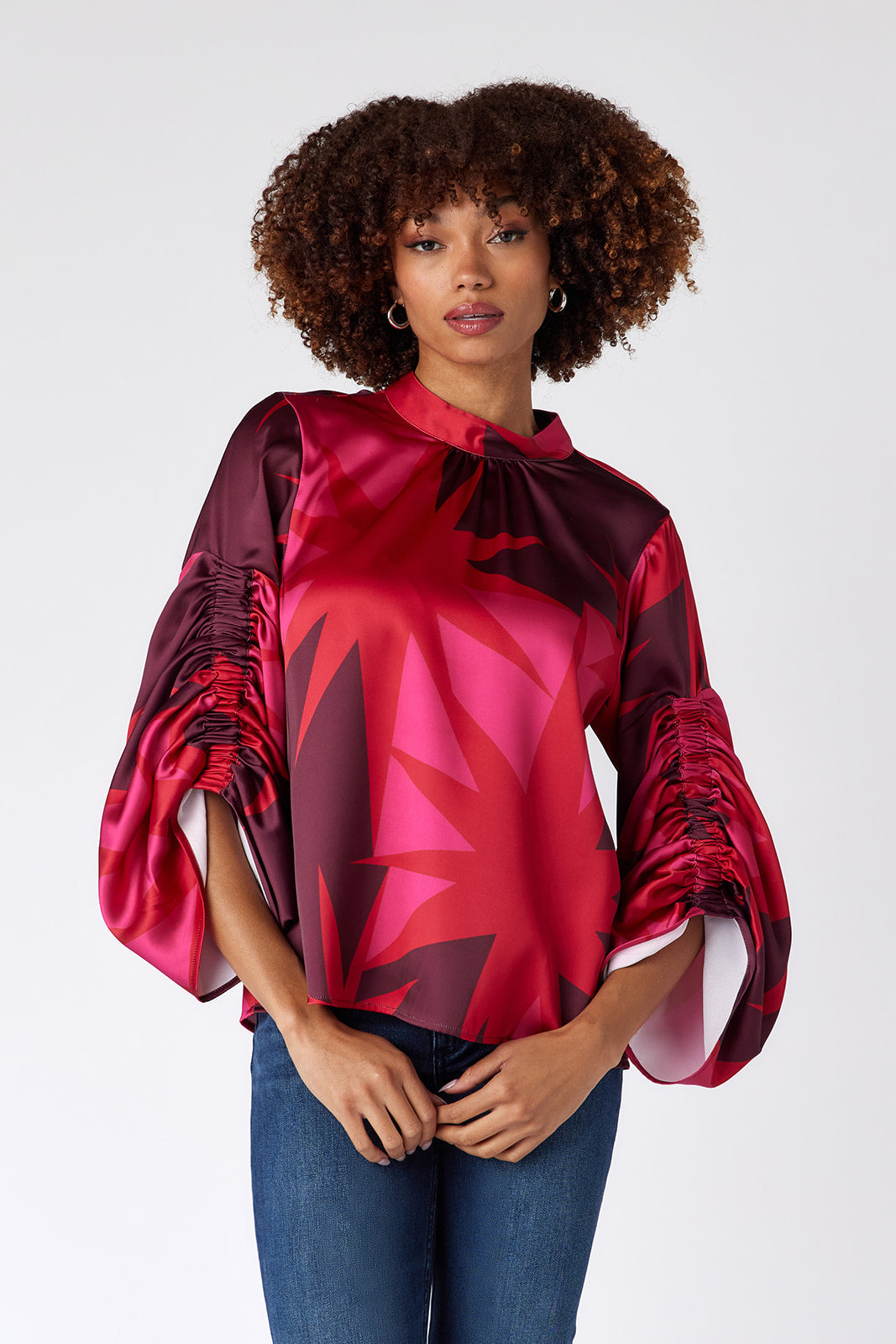 Crosby Sibyl Blouse in Starburst