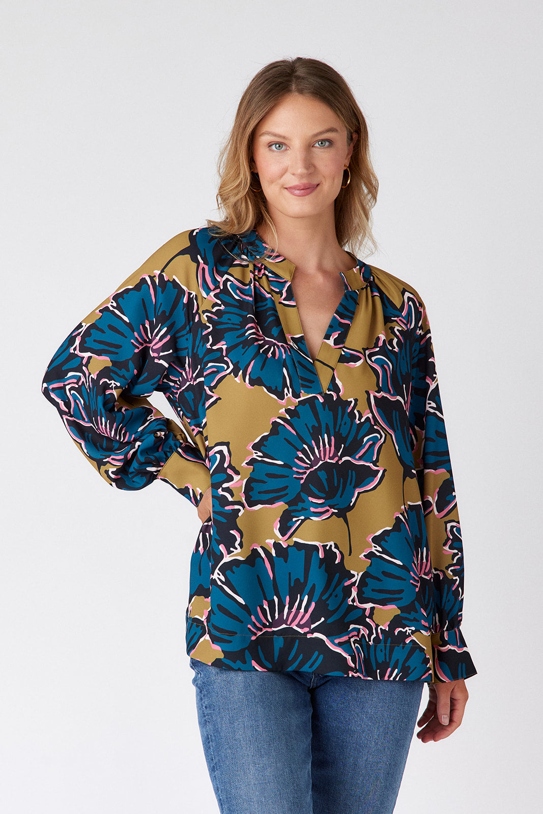 Crosby Rhett Tunic in Marigold