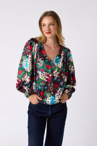 Crosby Bishop Blouse in Charmed