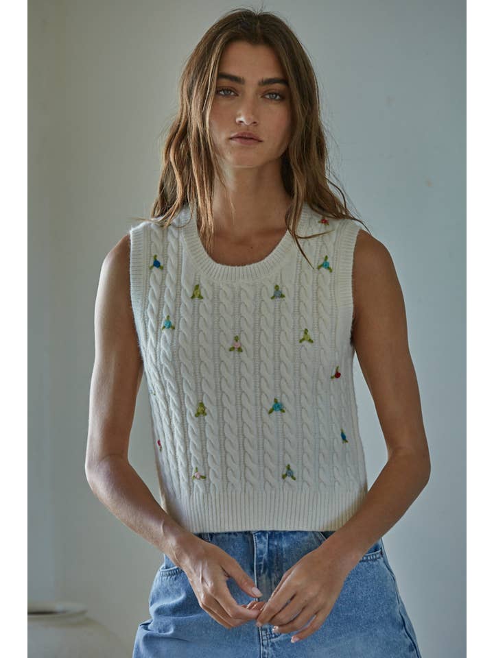 Wildflowers Sweater Top