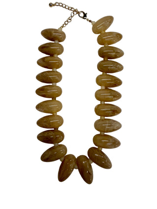Teardrop Marbled Necklace