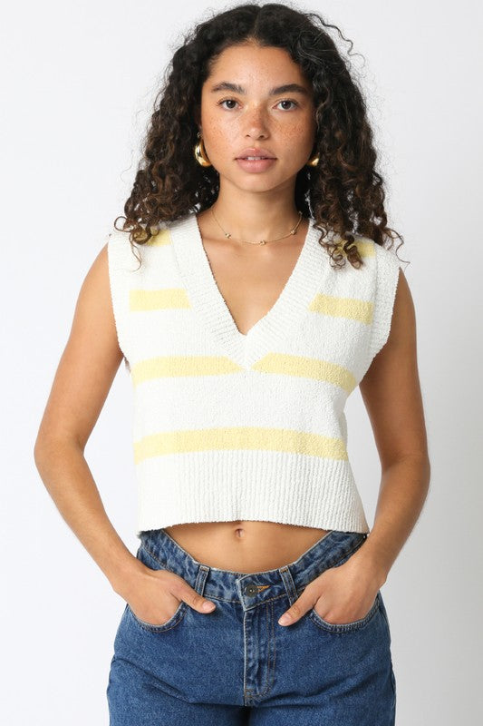 Brooklyn Striped Vest