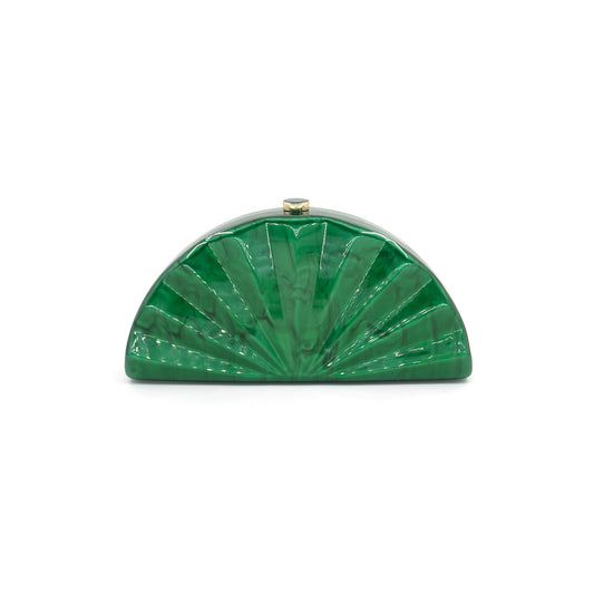 Jacki Evening Bag in Green