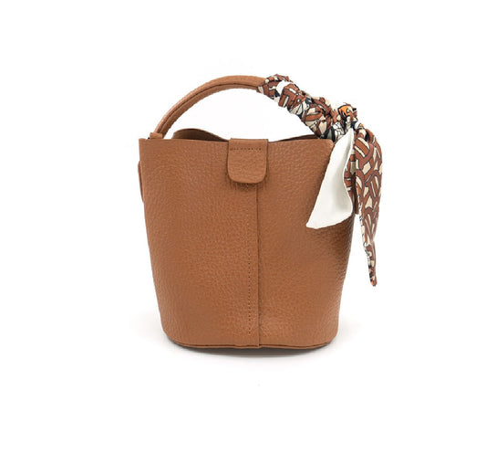 Bucket Bag in Brown