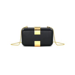 BC Atenas Bag, Dark Brown, Gold-Tone Hardware