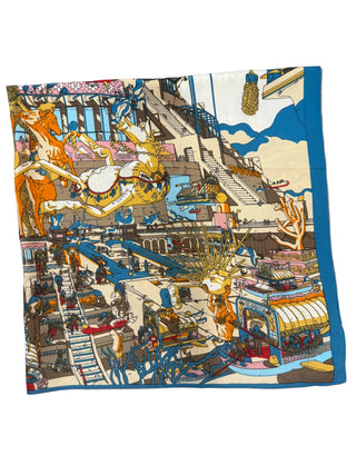 Greek Scene Scarf