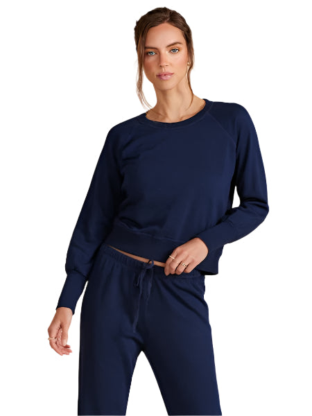 Puff LS Pullover in Stormwatch
