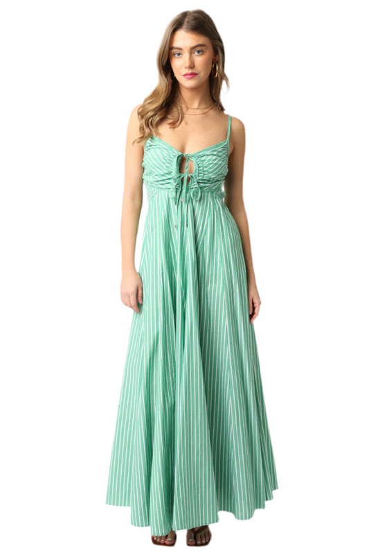 Melanie Stripe Maxi Dress