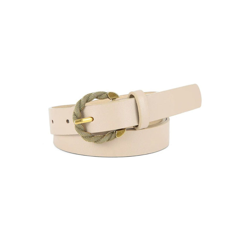 Twisted Buckle Belt