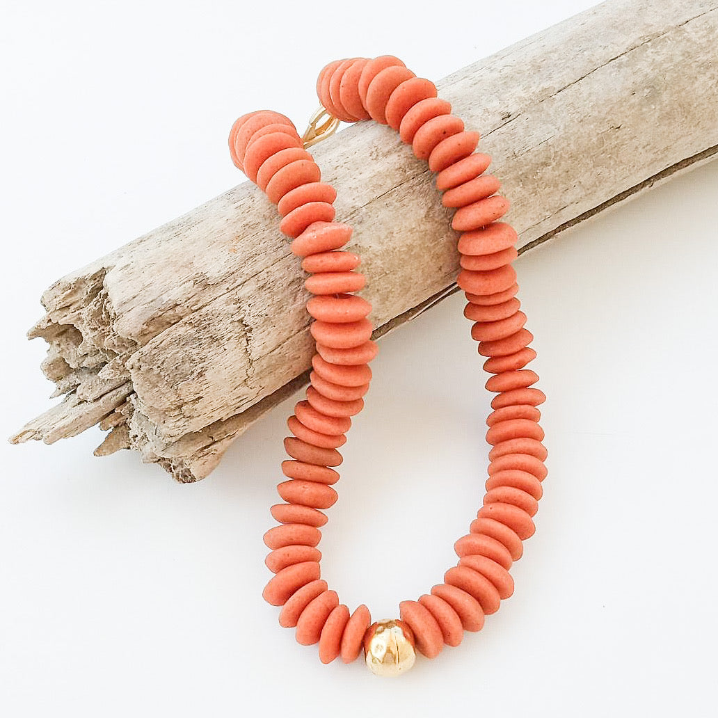 Heishi Clay Choker Necklace