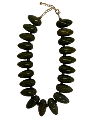 Teardrop Marbled Necklace