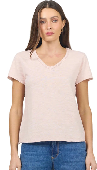 Vanya Tee in Rose Smoke
