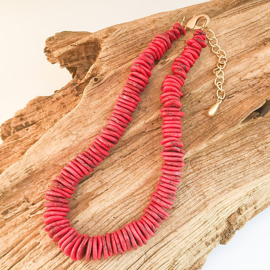 Heishi Disc Necklace