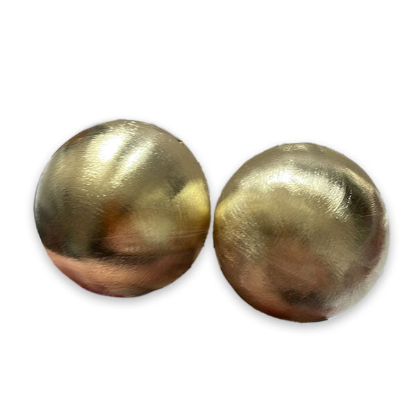 Soulful Studs in Brushed 18K Gold Plated