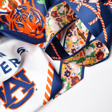 Saturday Silks Auburn Tigers Twilly Scarf