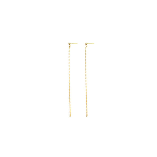 Linear Chain Earrings