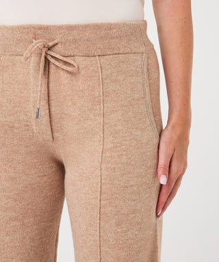 Esqualo Knit Trousers, Sand