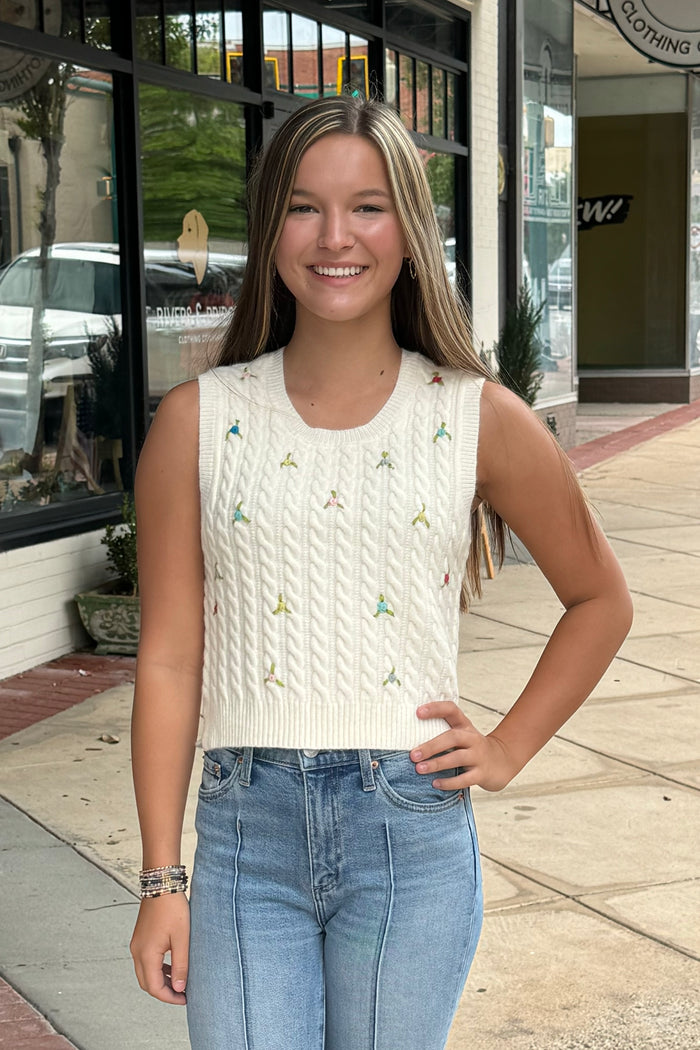 Wildflowers Sweater Top