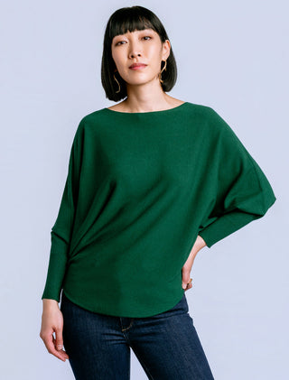 Ryu Thin Sweater, Emerald
